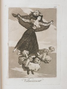 Plaat uit Los Caprichos, 1797-1798